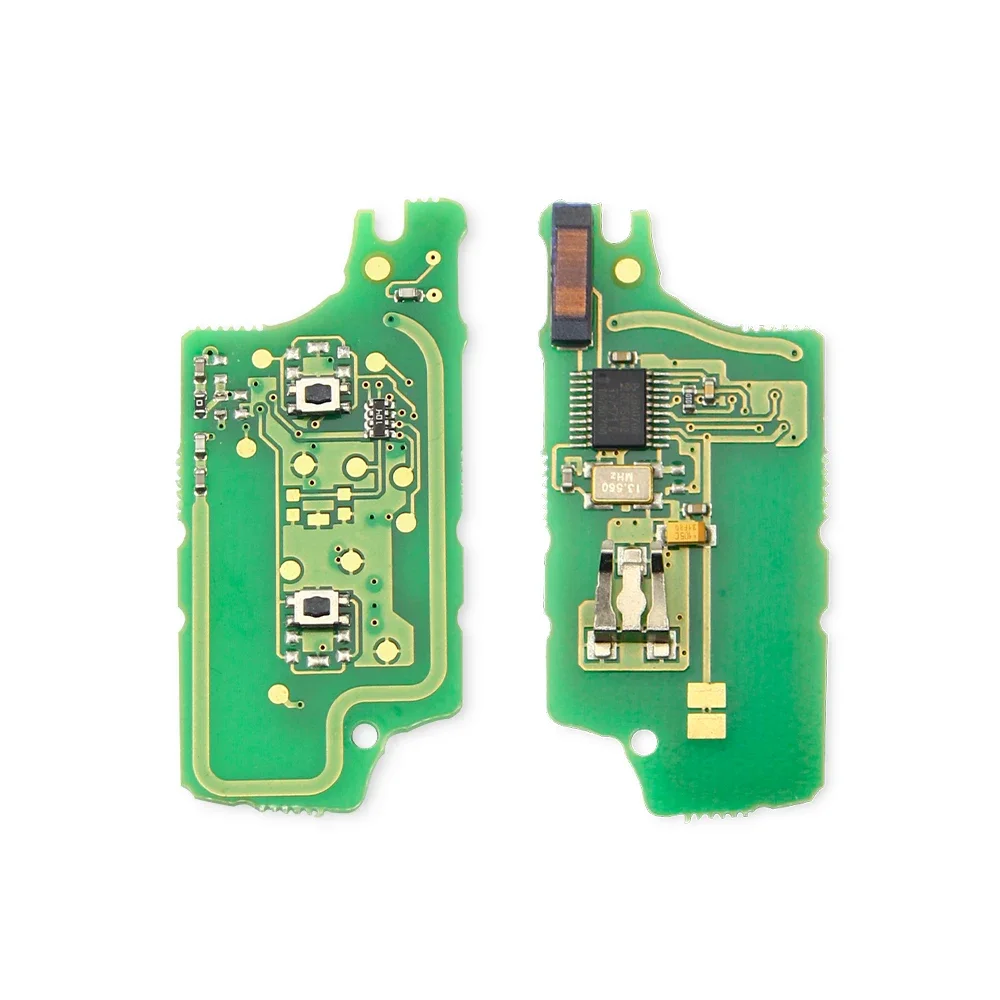 Dandkey Car 433Mhz Fob modificato ID46 Chip Remote Key 2/3 pulsanti FSK Flip Key per Peugeot per Citroen C2 C3 C4 C5 C6 C8 CE0536