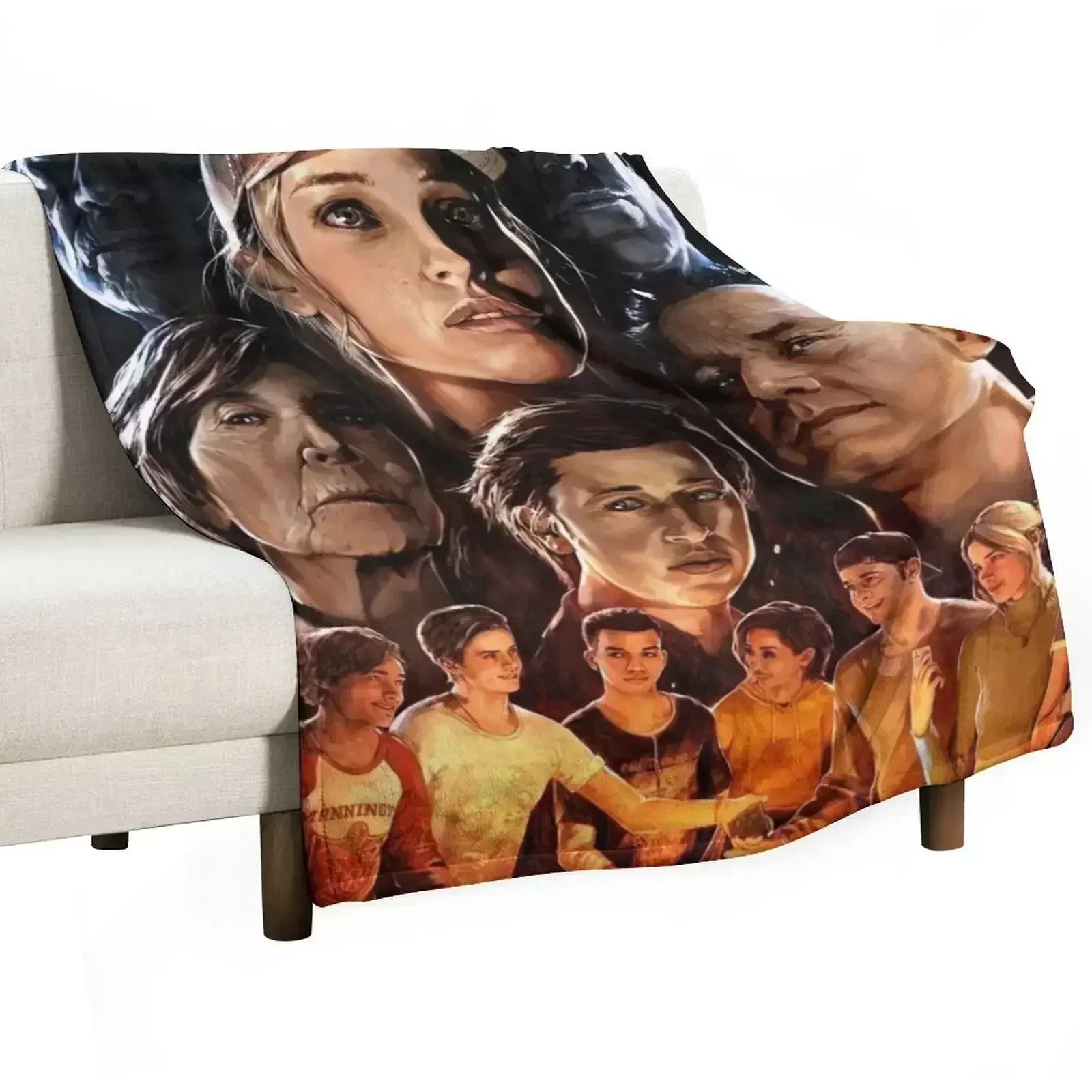 Hacketts Quarry Summer Camp Throw Blanket Summer Beddings Single Decorative Sofa Luxury Brand Luxury St Furrys Blankets