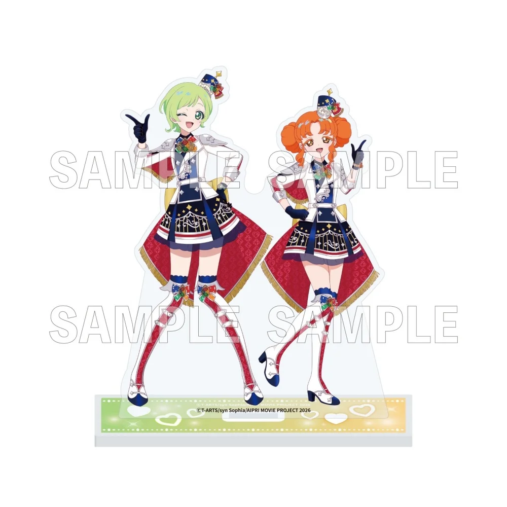 Himitsu No AiPri 15cm Acrylic Stand Keychain Aozora Himari Hoshikawa Mitsuki Anime Figure Desk Decor Holiday Gift Surprise