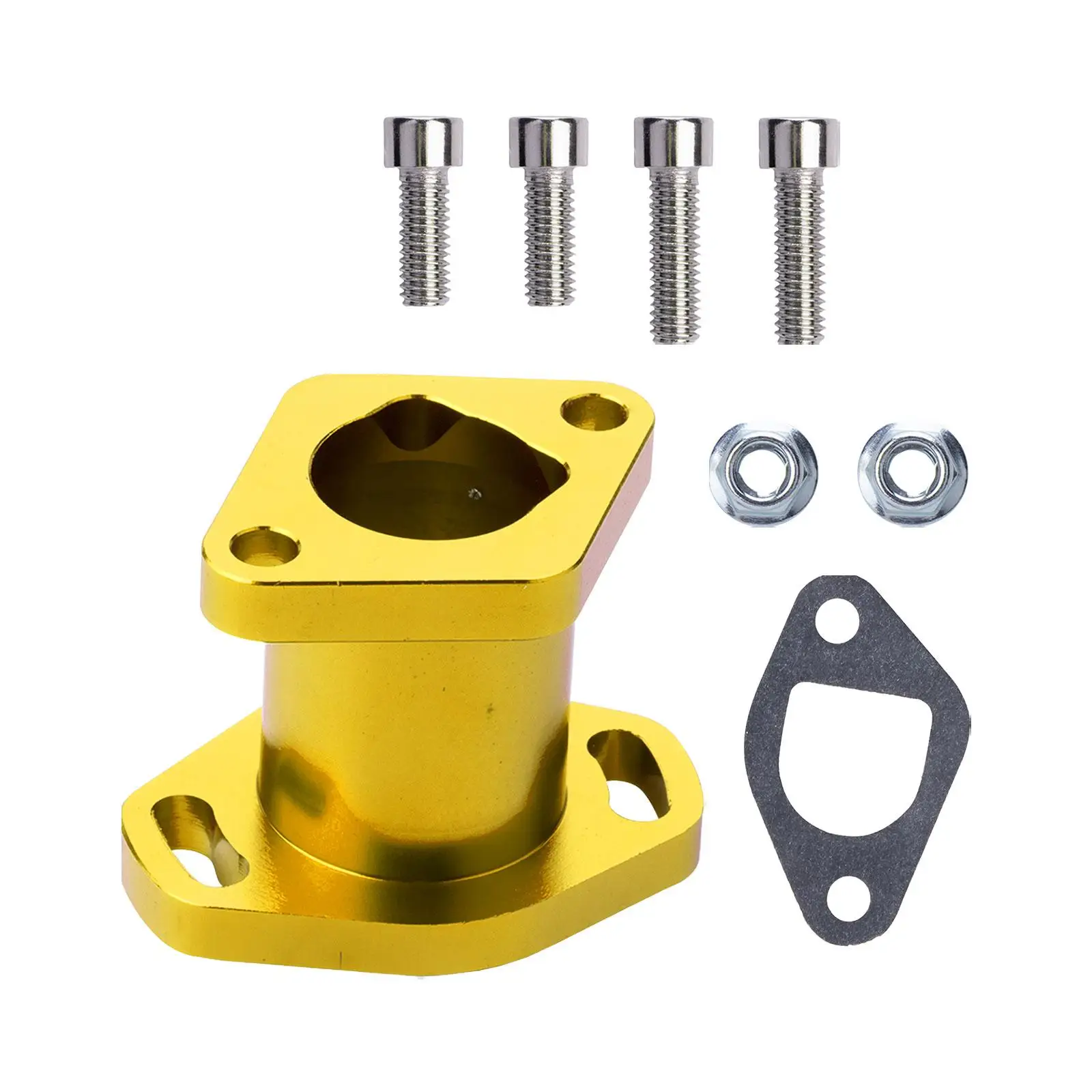 Motorcycle Intake Manifold Carburetor Adaptor High Quality for 125cc to 250cc Engine Replacement