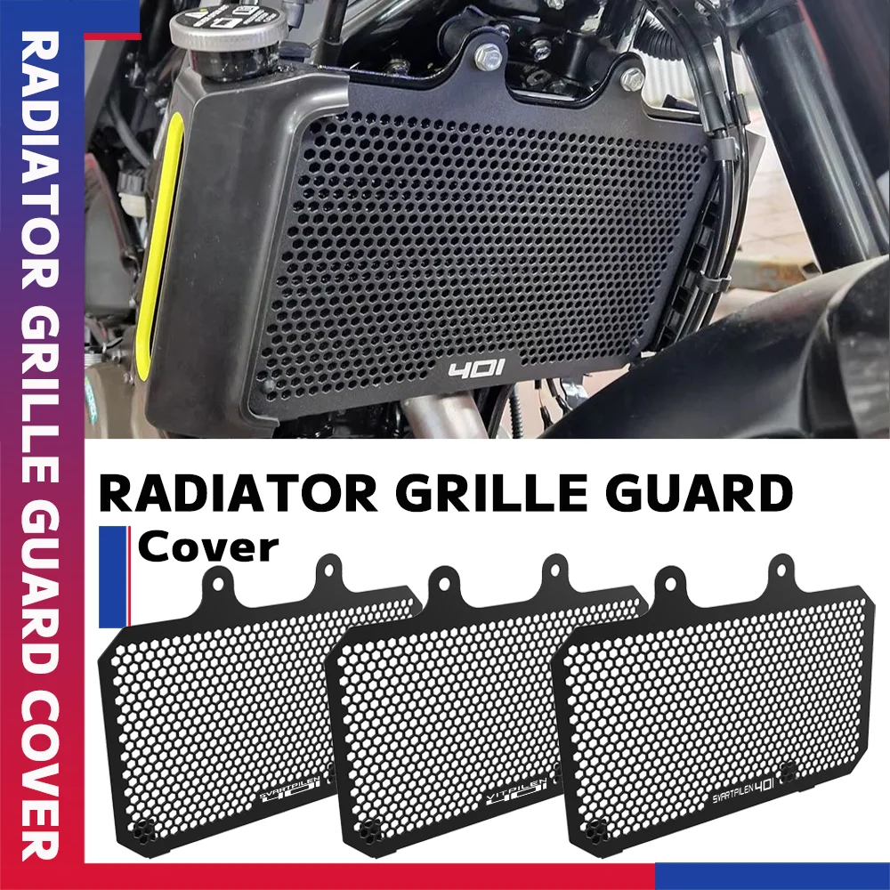 

Motorcycles Accessories For Husqvarna Svartpilen Vitpilen 401 Vitpilen401 2018-2022 2023 Radiator Grille Guard Cover Protector