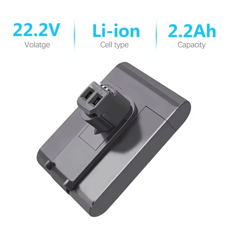 22.2V 4000mAh Battery for Dyson TypeA DC31 DC3A DC34 DC35 DC45 DC56 DC57 Vacuum Clearner Animal for Dyson - Image 4
