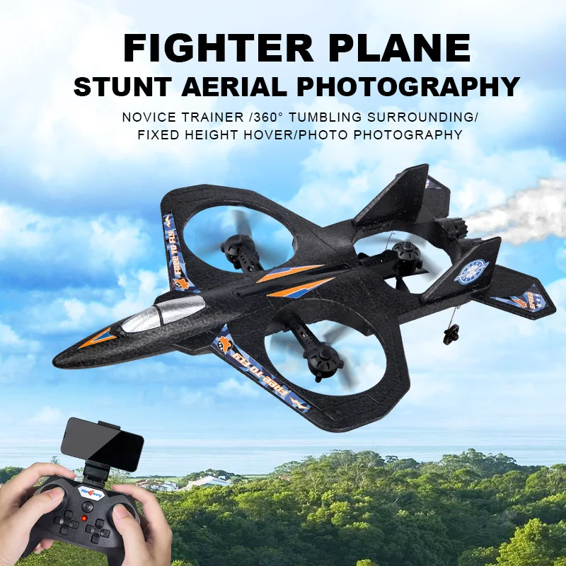 RC Plane with Camera EPP Foam 2.4G Glider Radio Remote Control Airplane RC Aircraft Helicopter RTF Fighter Toys Gifts