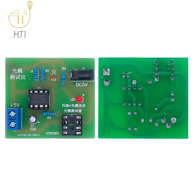 Optocoupler Tester Kit Board Practice Welding DIY Electronic Product Spare Parts