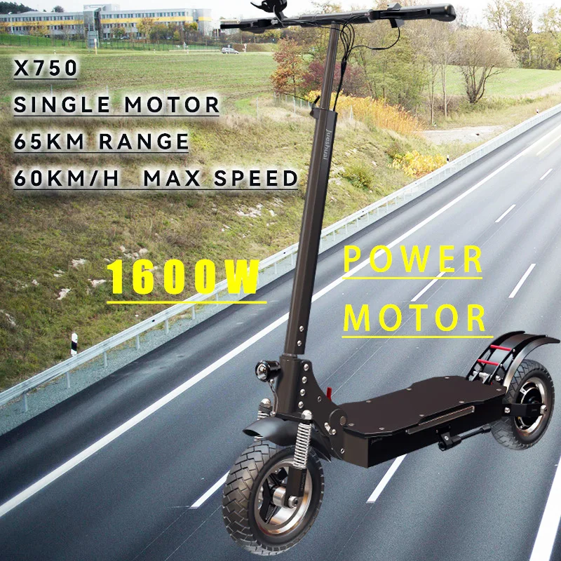 JUESHUAI Electric Scooter for Adults 65KM/H Speed E Scooter 65KM Long Range Cамокат электрический 20AH Lithium Battery