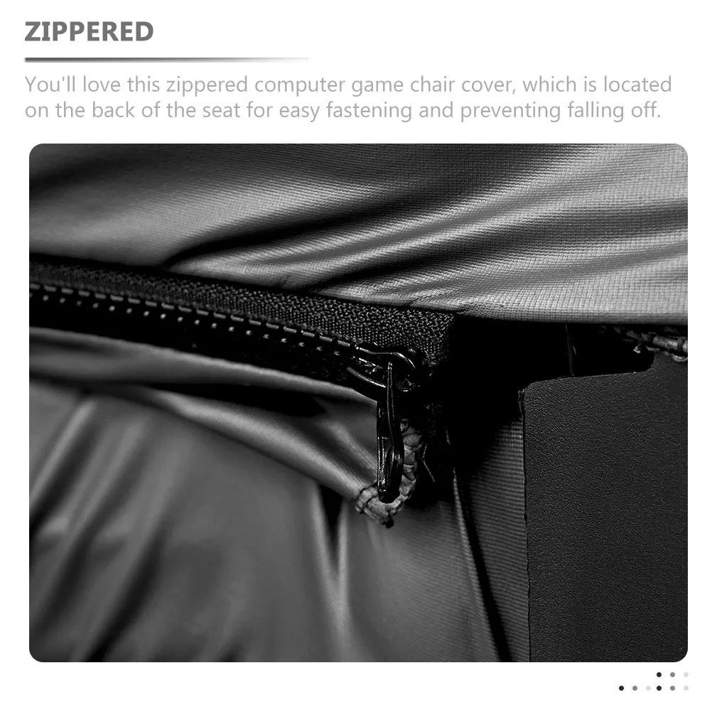 

Gaming Cover PU Elastic Polyester Washable Computer Chair Slipcover Anti Slip Dustproof Stretchable Protector Gaming Chair