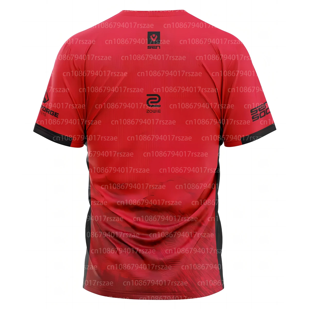 Sentinels-Maillot d'équipe Esports pour hommes, T-shirt de sport d'été à manches courtes, uniforme personnalisé, jeu Valorant, vêtements personnalisés, 2024