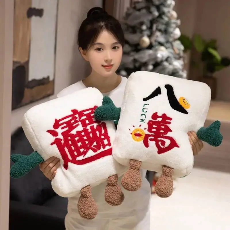 2025 جديد الصين جونغ سلسلة ألعاب من القطيفة دافئ القطن الكرتون رمي وسادة الظهر وسادة الأطفال لعبة الدعائم الإبداعية هدية