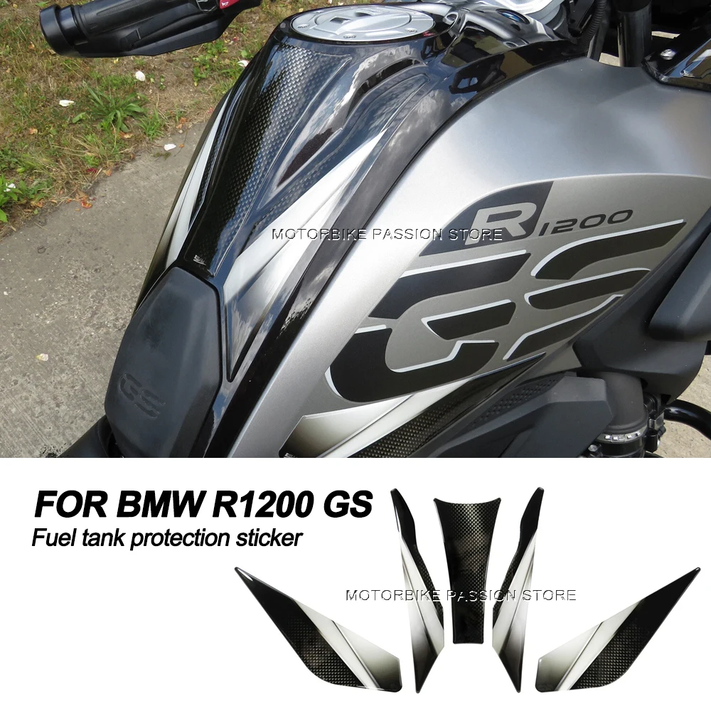 

For BMW R1200 GS R1200GS r1200gs r 1200 gs Motorcycle Fuel tank protection sticker 3D Protection Decalcomania Waterproof