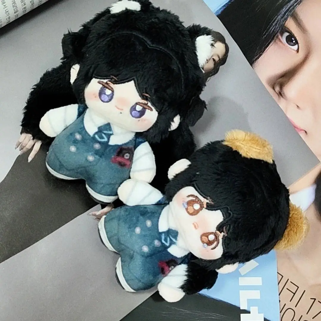 

10cm Korean Drama Friendly Rivalry Lee Hye ri Chung Su Bin Printed Cotton Plush accessories set