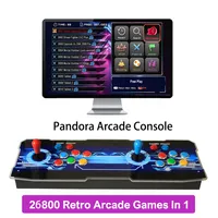 26800 in 1 Pandora box arcade console 2024 3D Retro Arcade Game Console Cabinet Bartop 8 Way Joysticks Push Buttons