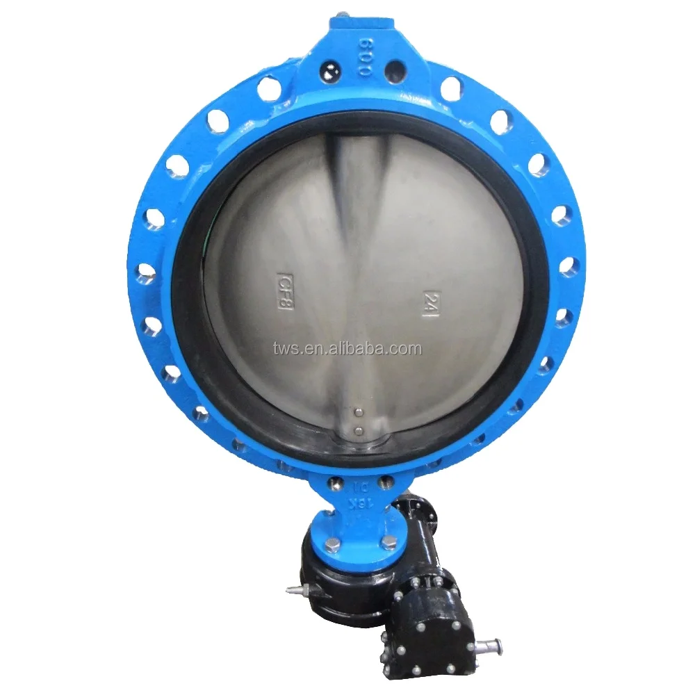 DN600 TWS Producing Marine Steel Butterfly Valve