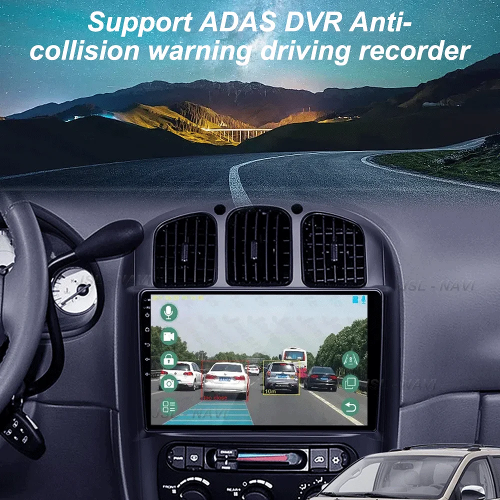 Android 16 For Chrysler Voyager RG RS Town & Country RS 2000 - 2007 Auto Carplay Stereo Player Multimedia Radio GPS Navigation