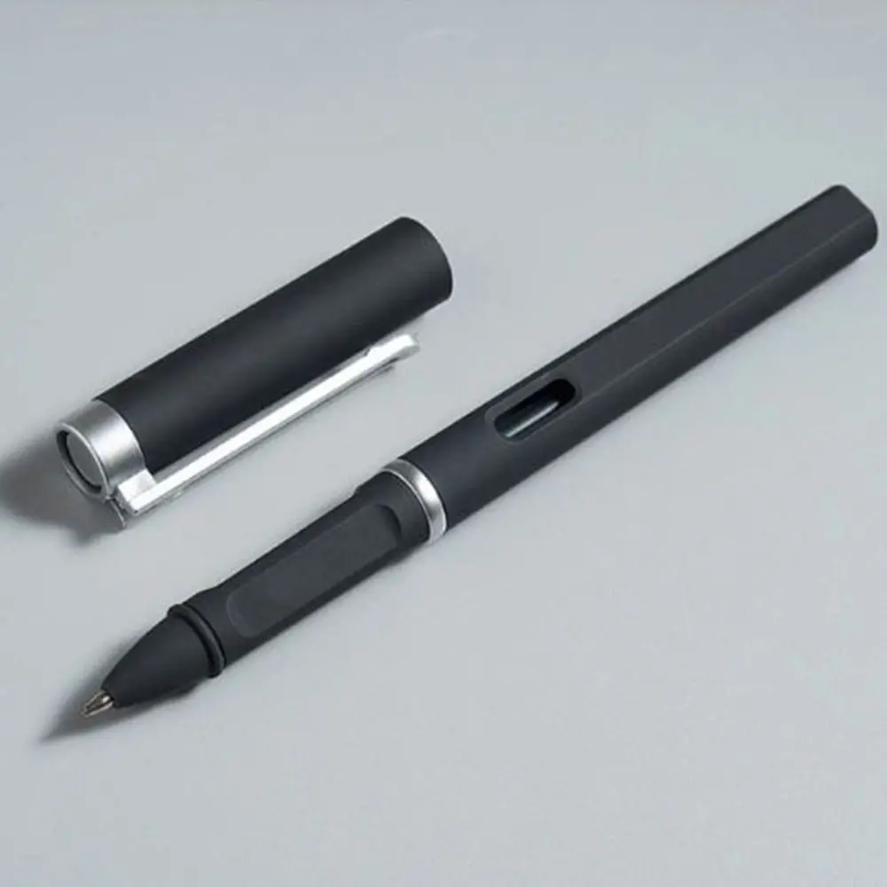 Creative 0.5MM Black Ink Gel Pen Quick Drying Correct Posture Writing Ballpoint Pen Smooth Writing Writing Tools Gift