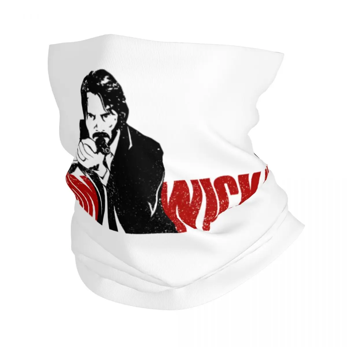 John Wick Bandana Neck Gaiter Printed Balaclavas Wrap Scarf Multifunctional Cycling Running for Men Adult