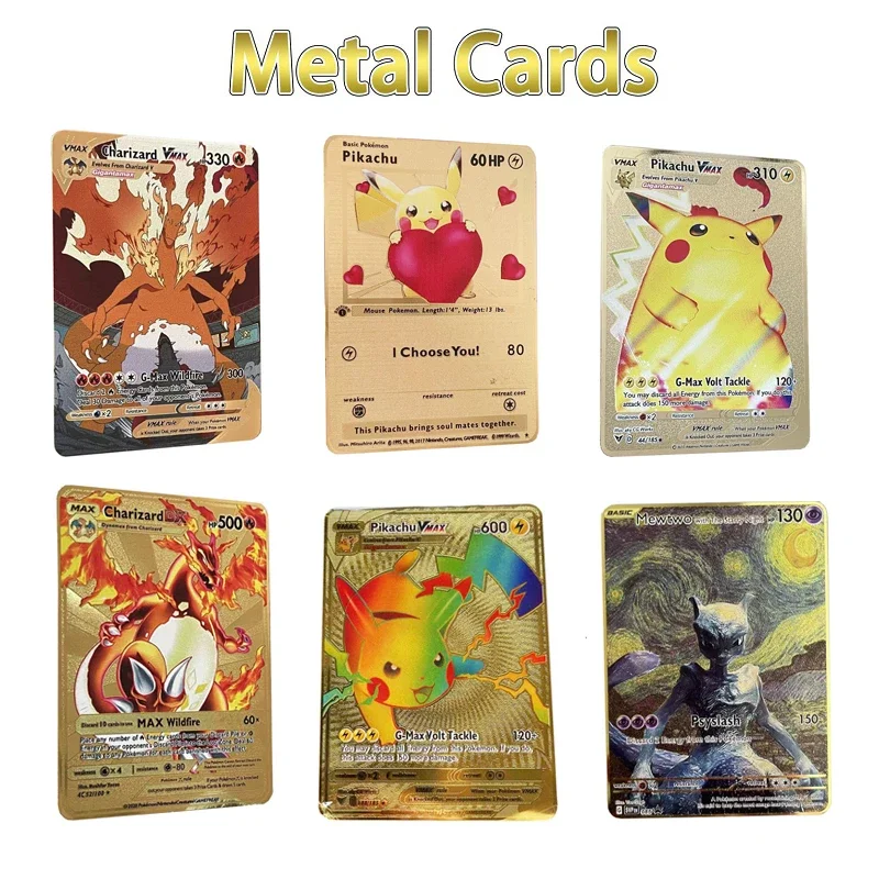 Pokemon Metal Card 10000 Points Arceus Charizard Raichu Super Card Golden English Mewtwo Vmax GX EX Anime Collection Cards Gift - AliExpress 26 Pokemon Metal Card 10000 Points Arceus Charizard Raichu Super Card Golden English Mewtwo Vmax GX EX Anime Collection Cards Gift - AliExpress 26