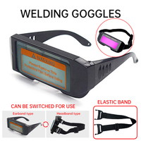 Automatic Dimming Welding Glasses Light Change Auto Darkening Anti-Eyes Shield Goggle for Welding Masks EyeGlasses Accessories