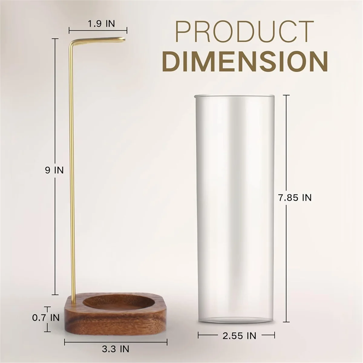

Держатель для благовоний NOCM со съемным стеклянным ловушкой для золы, держатель для курильницы без беспорядка, держатель для ароматических палочек