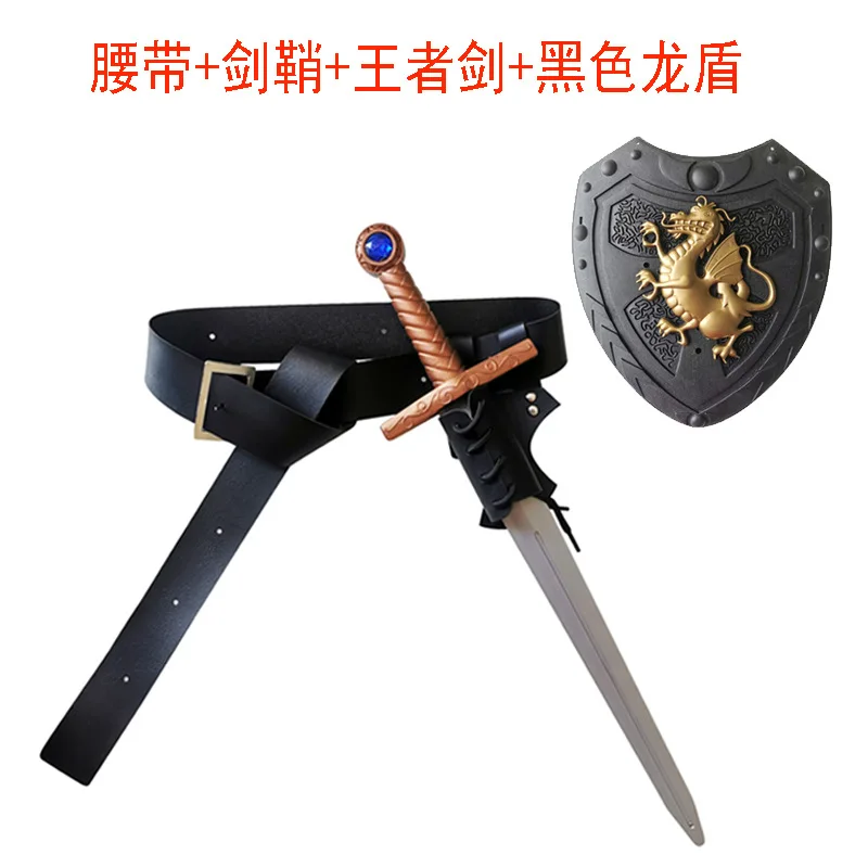 

Retro medieval sword, Roman knight, pirate shield cosplay outfit, accessories, special leather sword sheath
