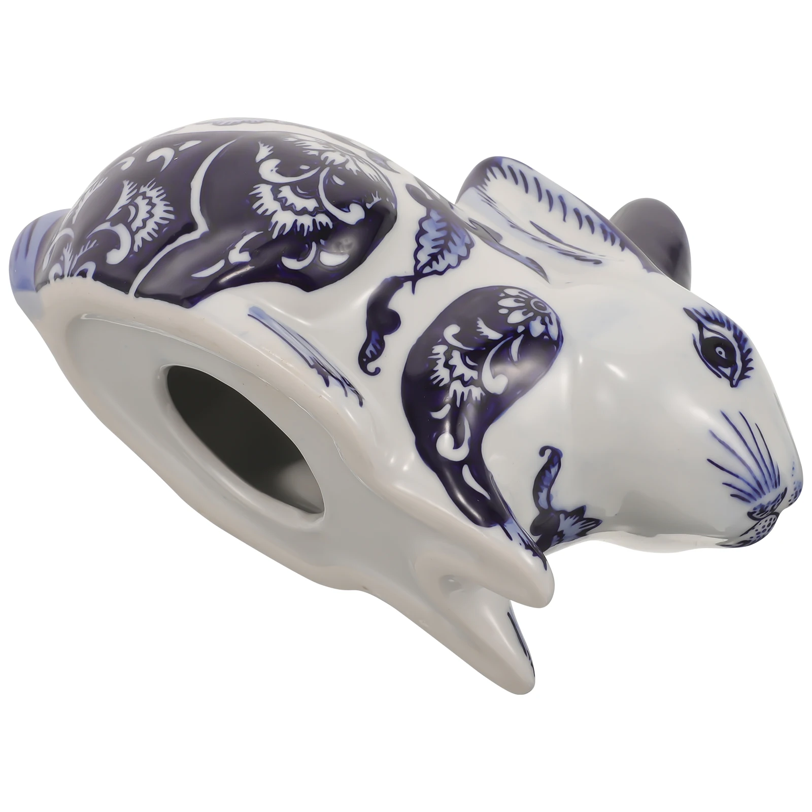 

Chinese Style Ceramic Rabbit Statue Vintage Bunny Ornament Home Garden Easter Decoration Ceramic Rabbit Sculpture