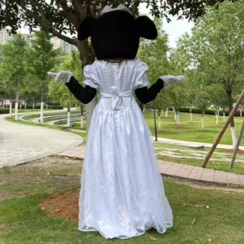 Cosplay Trouwjurk Muis Jongen Mickey en Mouse Meisje Minnie Kostuum Mascotte Reclame Party Animal Carnaval Party Props