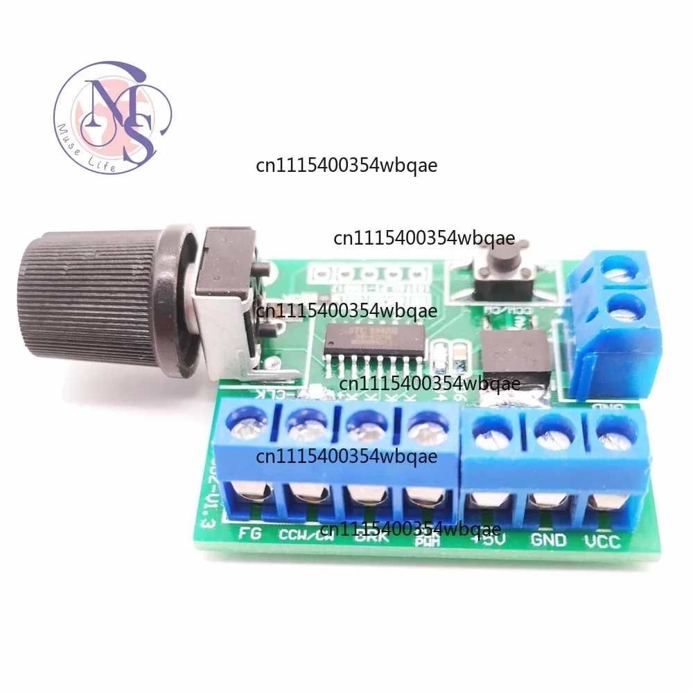 ZOCI- 12-24V Minebea Brushless Motor Governor Driver PWM CLK Signal Forward Reverse Brushless Speed Controller