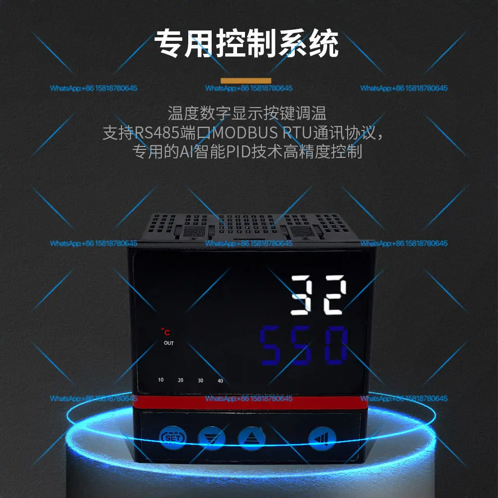 For SDANLI industrial grade small hot air blower 3300W digital communication hot air gun compressed air heating