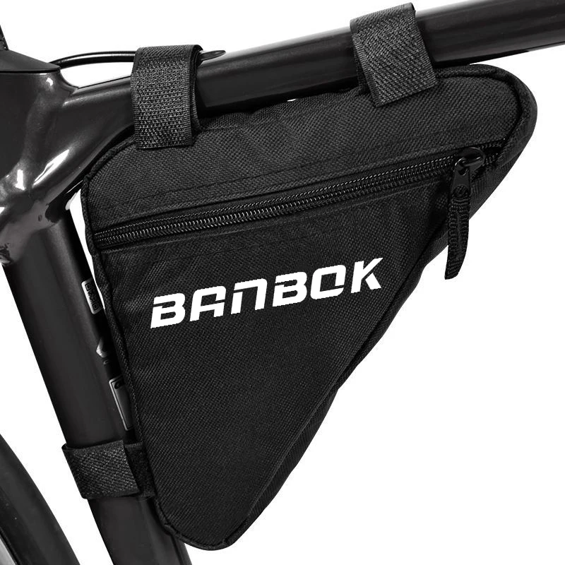 

Сумка для нижней трубки велосипеда BANBOK, треугольная верхняя сумка для трубки, передняя балка, портативные ручные сумки, набор инструментов для ремонта, аксессуары для шоссейного велосипеда MTB