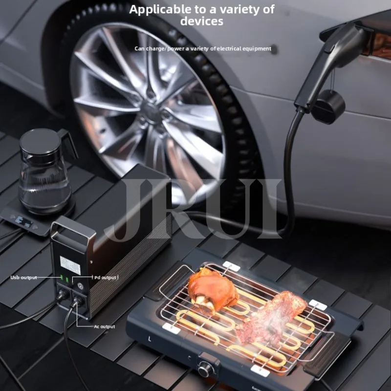 5kw V2L Discharger Socket V2H To Home Vehicle-to-Load Bidirectional Charge V2L Bring Your Own Plug Adapter