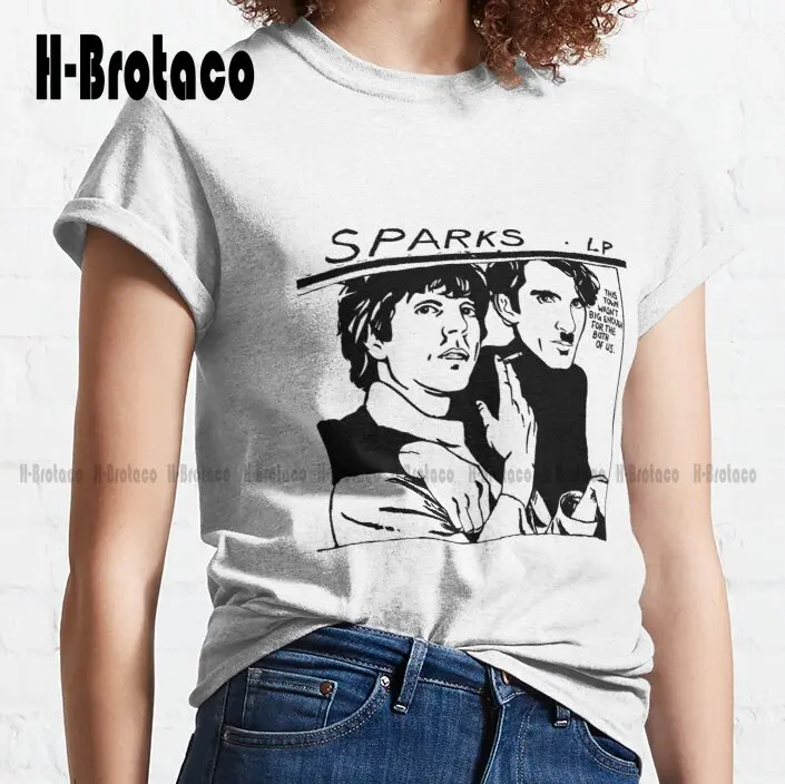 Sparks Band Trending T-Shirt Mens Designer Shirts Custom Aldult Teen Unisex Digital Printing Tee Shirts Fashion Tshirt Summer 