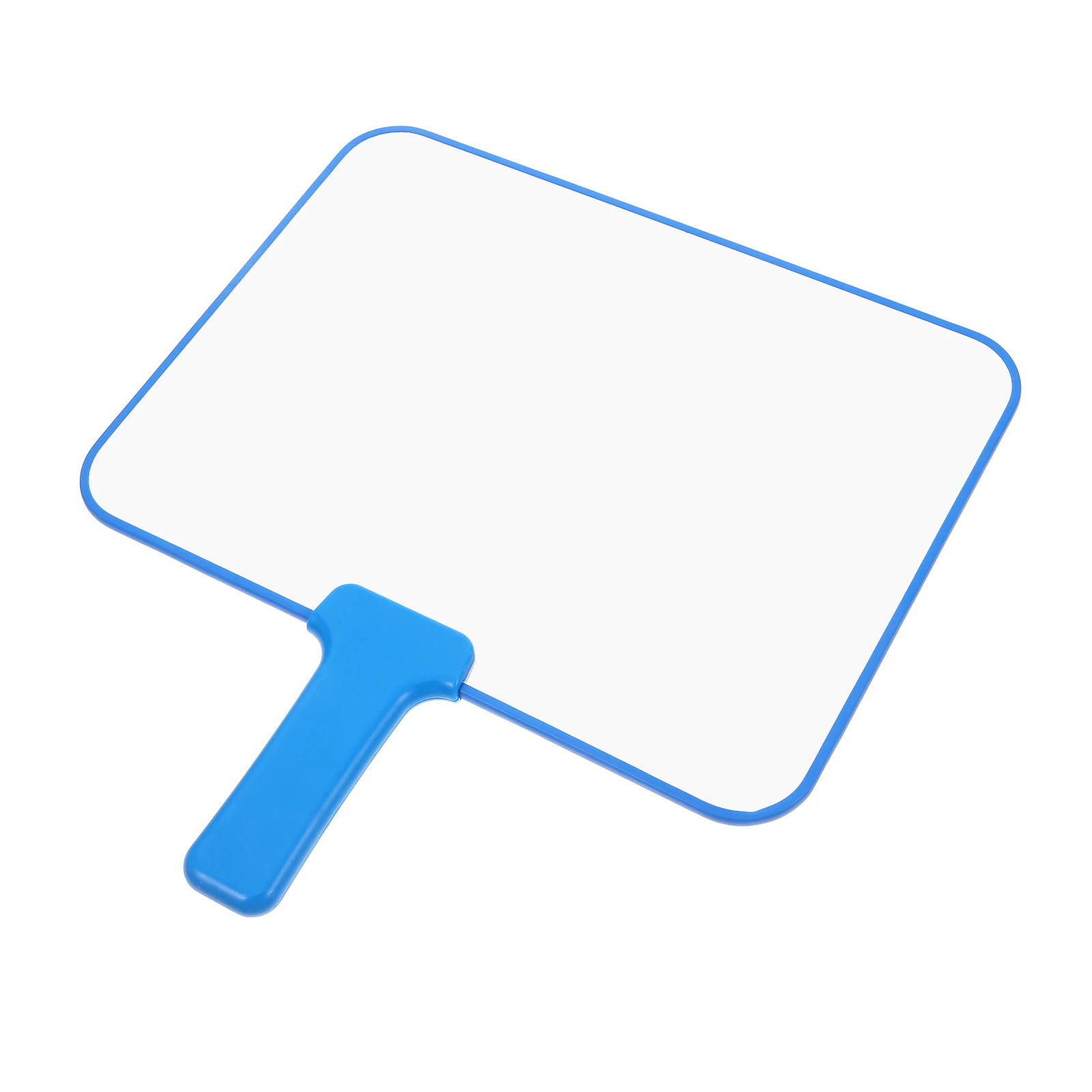 

Handheld Whiteboard Quick Erase Double Sided Magnetic Dry Classroom Voting Paddles Answer Plastic Portable