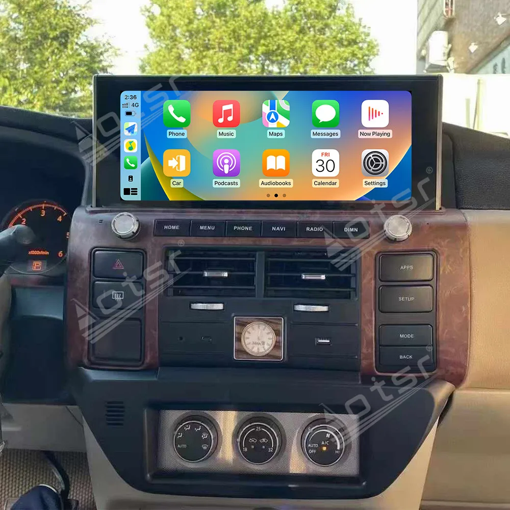 

12,3-дюймовый Carplay Android 13 для Nissan Y61 2006-2022 GPS-навигация Автомобильный радиоприемник HD с сенсорным экраном Авто стерео Автомобильные аксессуары
