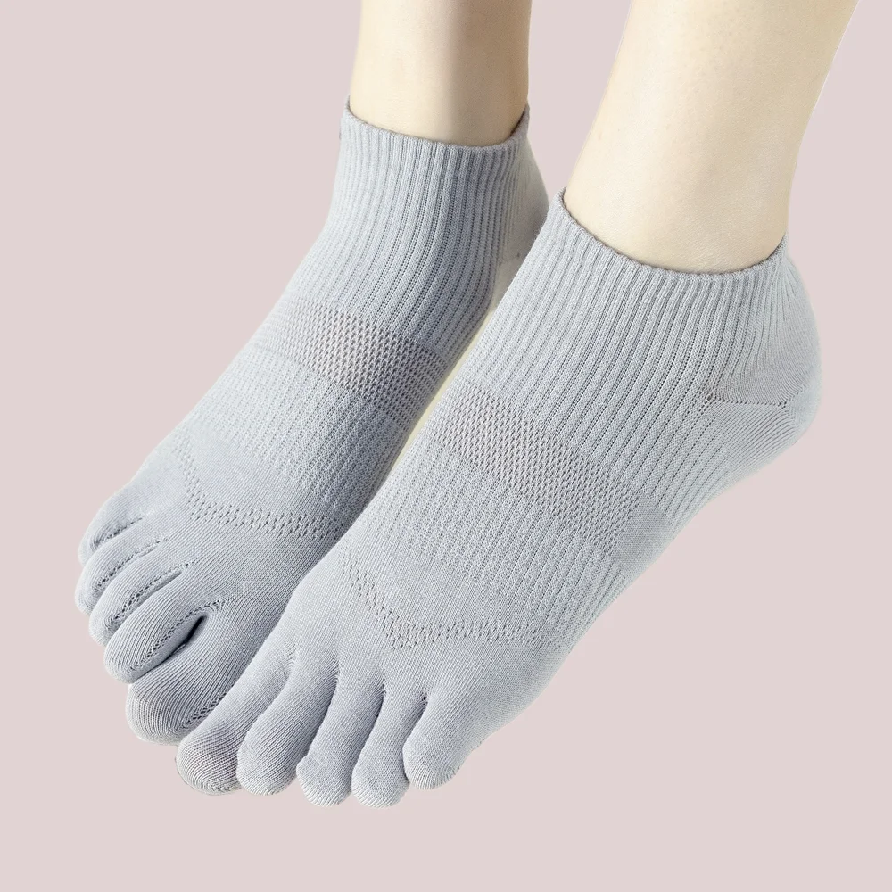 5/10 Paar Frauen fünf Finger Socken Sport Anti-Rutsch-Low-Cut-Söckchen Frauen Mode hochwertige Baumwolle Mesh Sommer Zehen socken