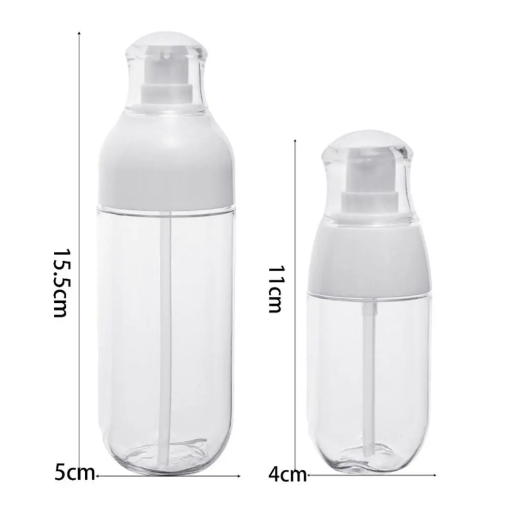 New 50/150ML Travel Split Bottle Reusable Transparent Cosmetic Cream Bottles Push-type Shampoo Pump Bottle Travel Accessories