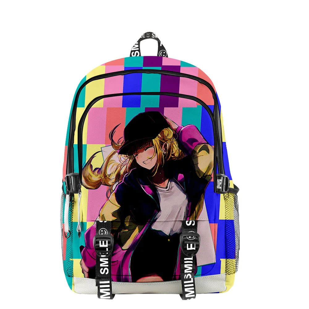 

Trendy Youthful School Bag Unisex Anime Ya Boy Kongming Travel Bags 3D Print Oxford Waterproof Notebook multifunction Backpacks