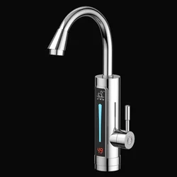 3300W Electric kitchen instant heating faucet heater hot cold dual-use Tankless water quickly heating tap with LED display