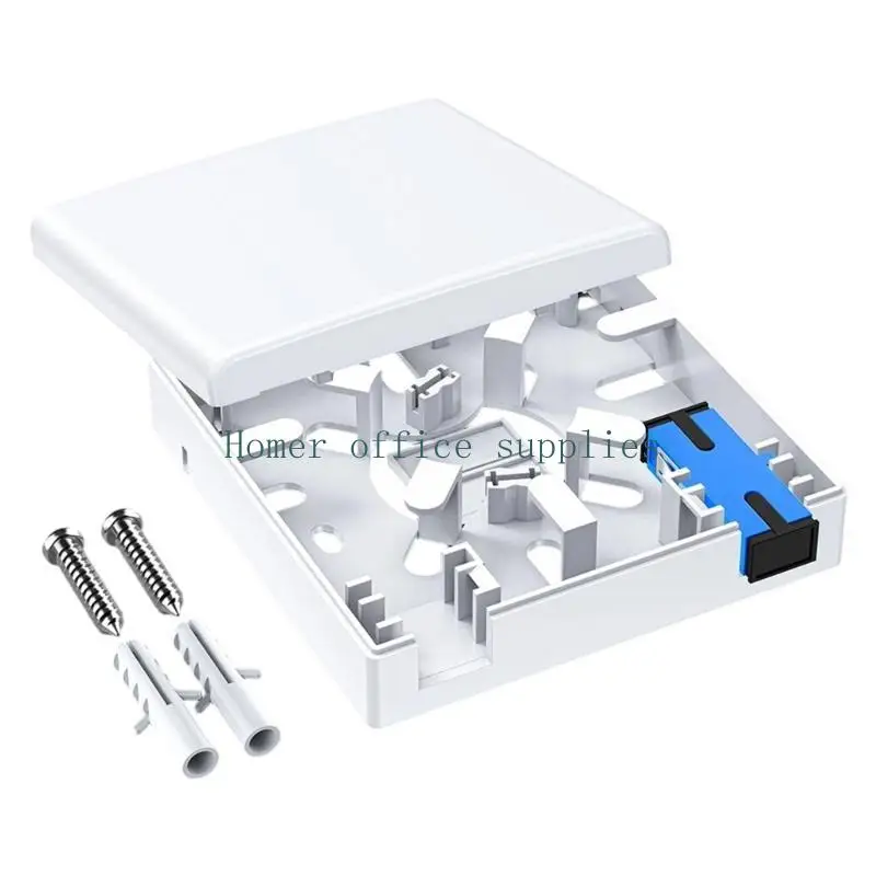 

K43B Оптоволоконный соединительный блок для стандартного размера 86 с несколькими интерфейсами. Рассеяние тепла. Простая