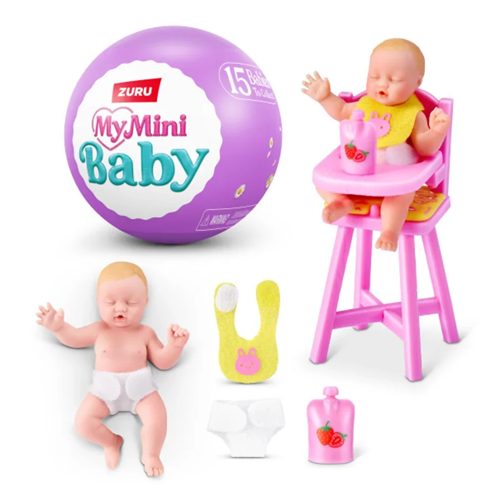 Zuru Surprise Doll Surprise Series2 My Mini Baby Collectible Mystery Capsule 5 Mystery Toys Collectibles Miniature Novelty Toys