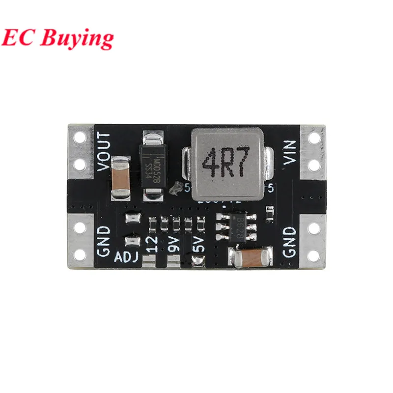 5Pcs/1pc XL3608 5V 9V 12V 2A Mini DC-DC Step Up Booster Switching Power Supply Module Switch Board 2.5V-11.5V Input Voltage