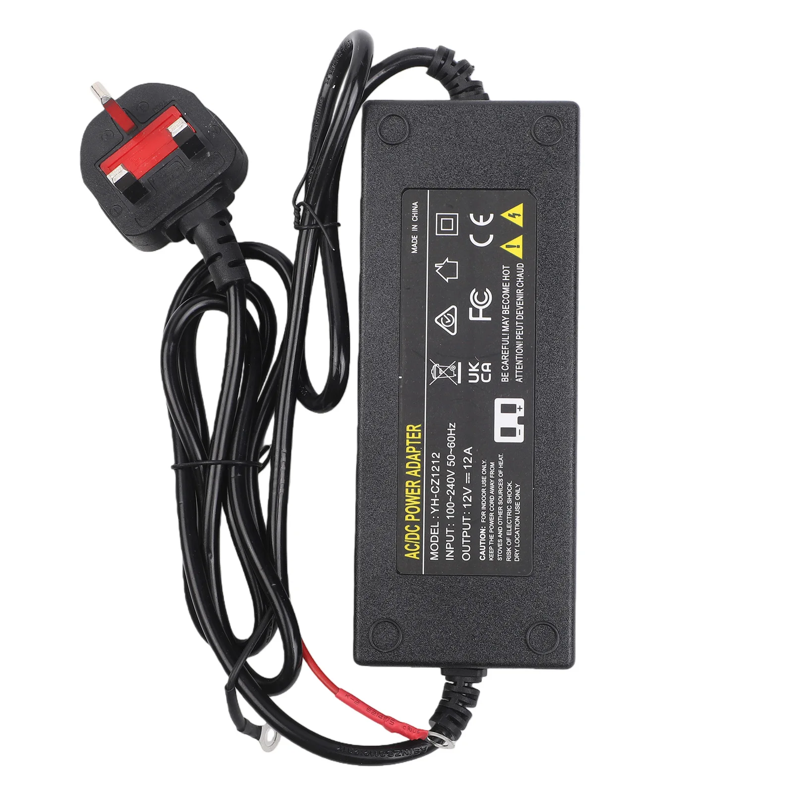 

Black 12V 12A Adapter Diesel Heater Power Worldwide Voltage Compatibility Stable 12V Output 12A Output Current