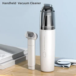 NEW 6000Pa Mini Car Vacuum Cleaner Portable Handheld Vacuum Cleaner Car&Home Dual Use Wireless Dust Catcher With Brush Head