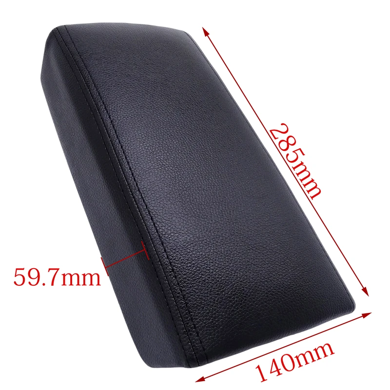 Auto Center Console Armrest Box Cover For Honda Accord 7th 2003 2004 2005 2006 2007 Leather Armrest Lid Seat Protective Pad