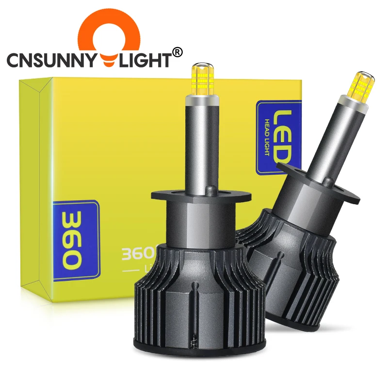 

Copper Pillar Super Bright Headlight Bulb 360 6D LED H1 H7 H11 9005 9006 9012 300W/pair for Automotive Foglamp Led Car Fog Light