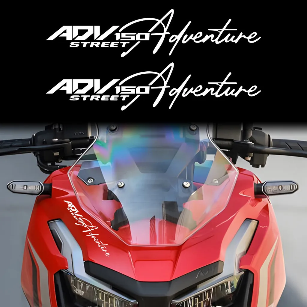 

2 шт., передние наклейки на корпус мотоцикла, модификация топливного бака, светоотражающие декоративные наклейки для Honda ADV150 ADV 150