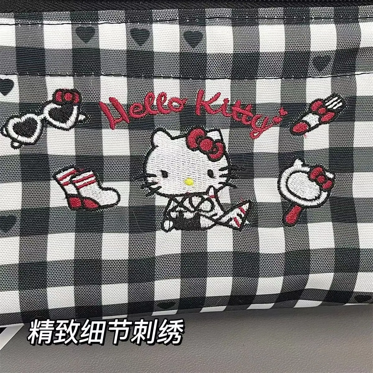 Sanrio Series Hello Kitty Cute Pen Box High Quality Kawaii Stationery Bag Collection Student Cute Stationery Supplies Gifts