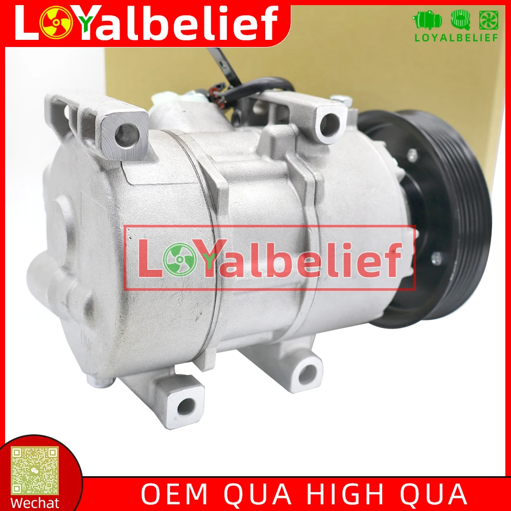 Compresseur de climatisation NEUF 977011R300 pour HYUNDAI ACCENT IV KIA RIO III 1.4 1.6 DVE12 97701-1R300 97701-1W800 97701-1W810 977011W800 6PK