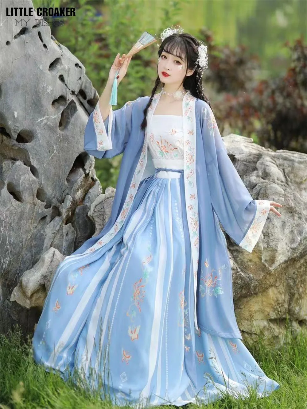 open lace back dress Rose Princess Gown main image 1