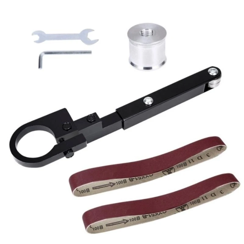 

Y1AD 100 Angles Grinder to Sanding Machine Converter Air Belt Sander Attachment Sander Sanding Belt Adapter