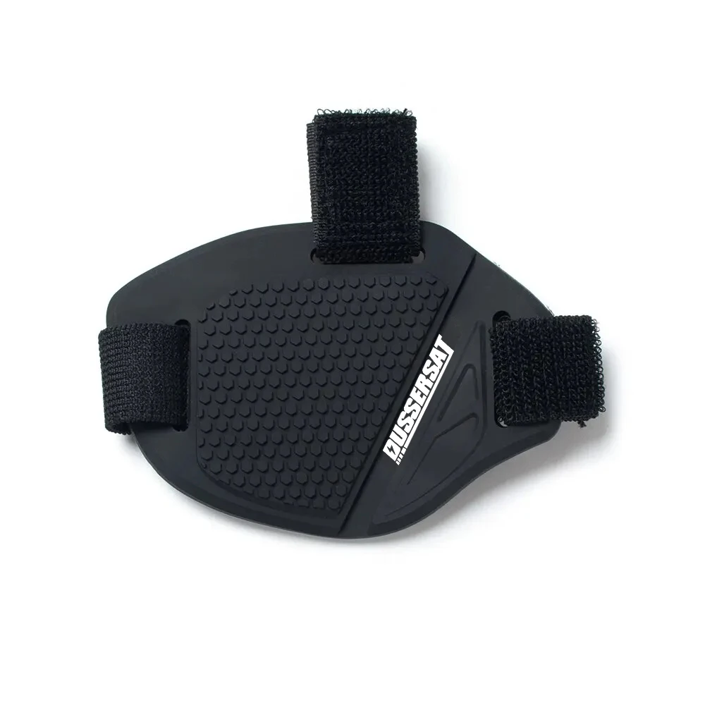 Coussinet antidérapant pour changement de vitesse de moto, housse de Protection pour bottes en caoutchouc, couvre-chaussures, Protection des chaussures de moto, levier de vitesse réglable, 1/2/4