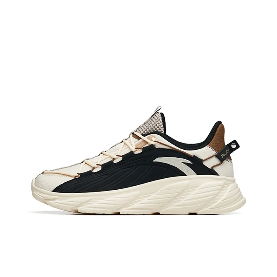 Anta Running Collection Low top Running Shoes Men's White Black Brown 112245573-2